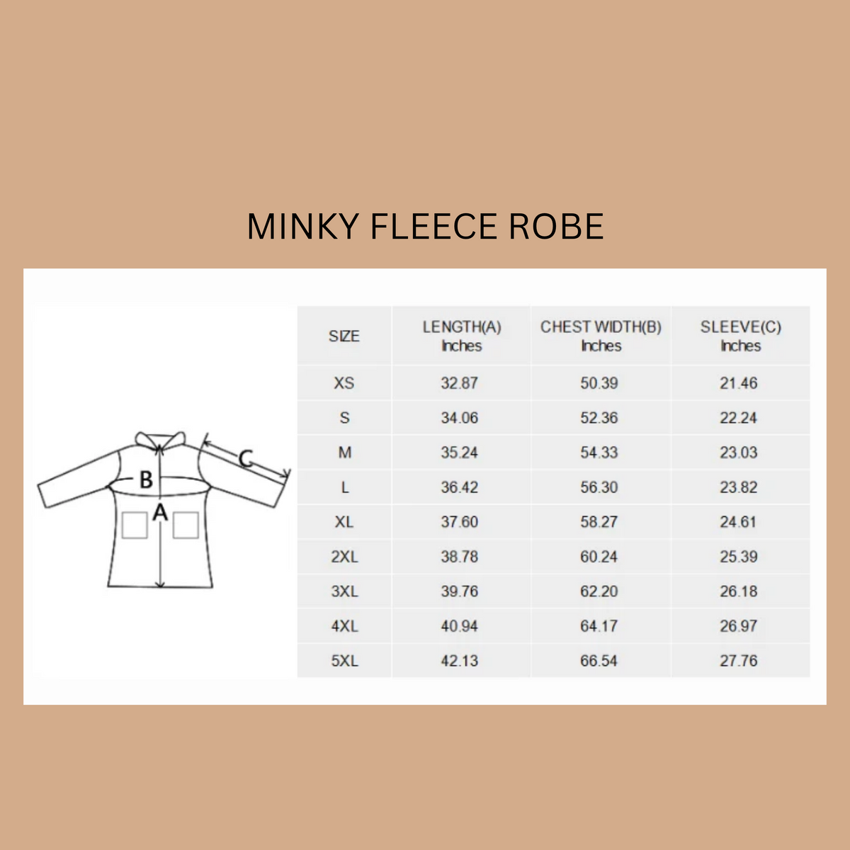 Baha Ranch Honky Tonk Kitsch Desert Vibes Minky Fleece Robe