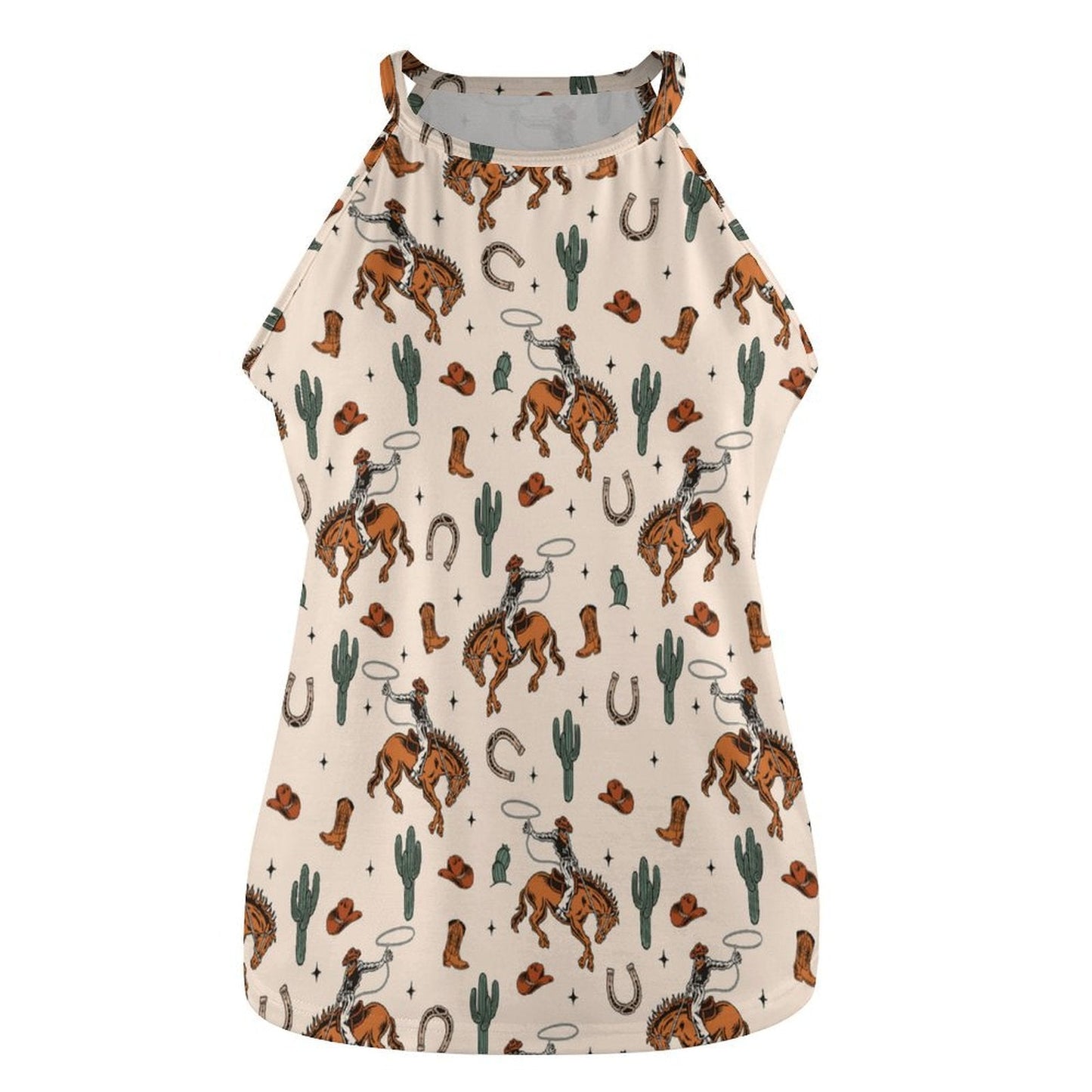 Baha Ranch Rodeo Cowboy Western Tank Top