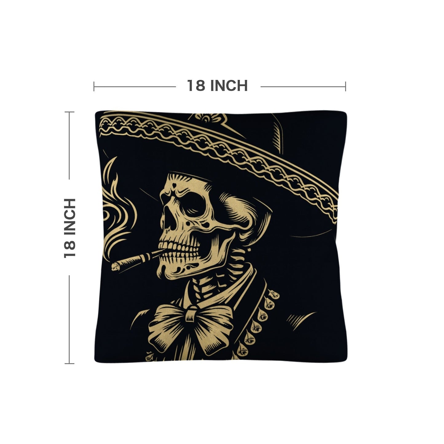 Baha Ranch Colores De Mexico Mariachi Pillow Case Made in America