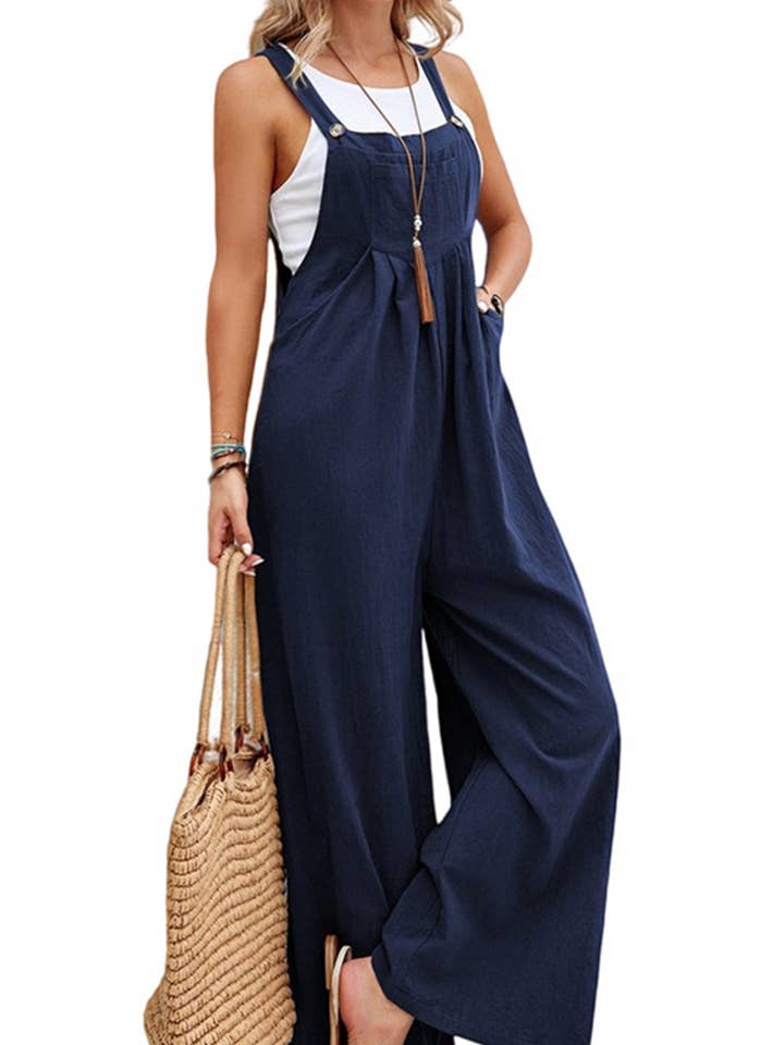 LINEN JUMPSUIT