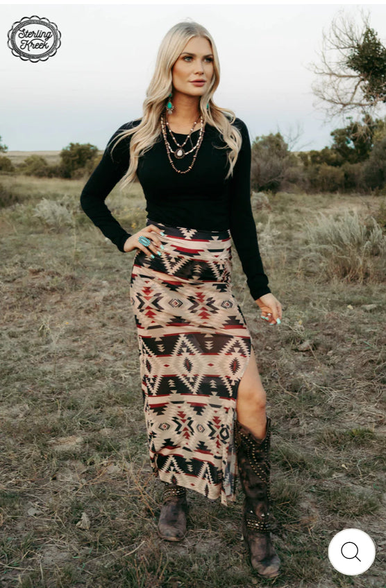 SANTA FE SPLIT SKIRT