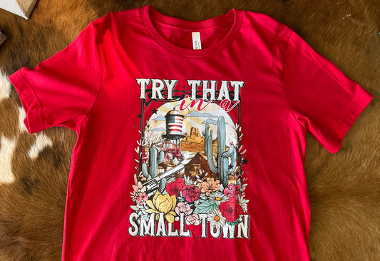 SMALL TOWN TEE