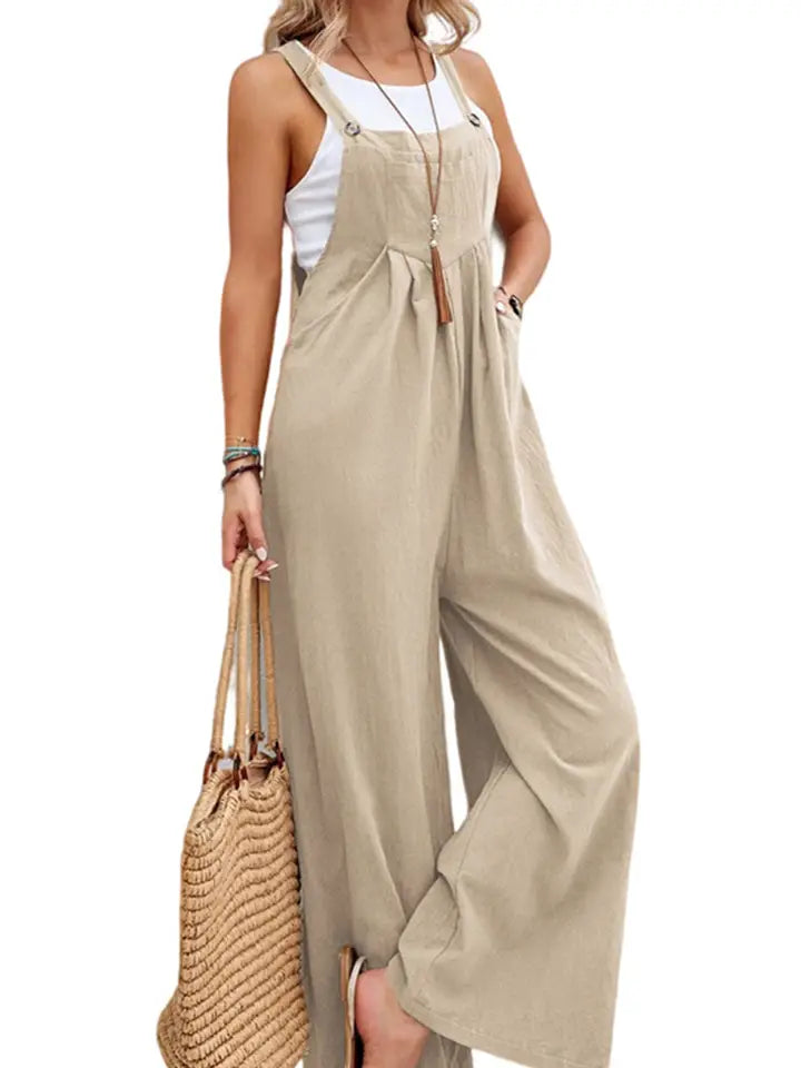 LINEN JUMPSUIT