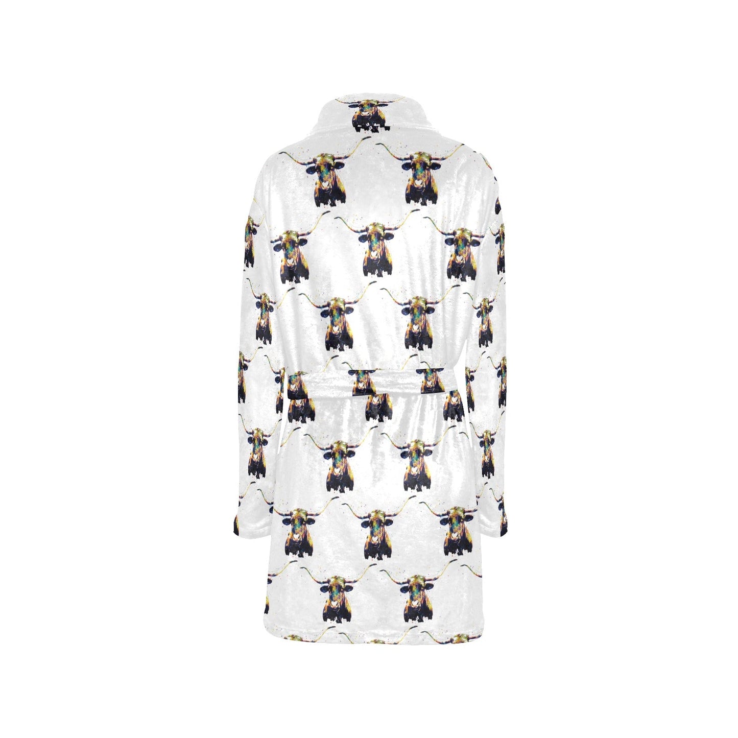 Baha Ranch Longhorn Women's Western Bath Robe
