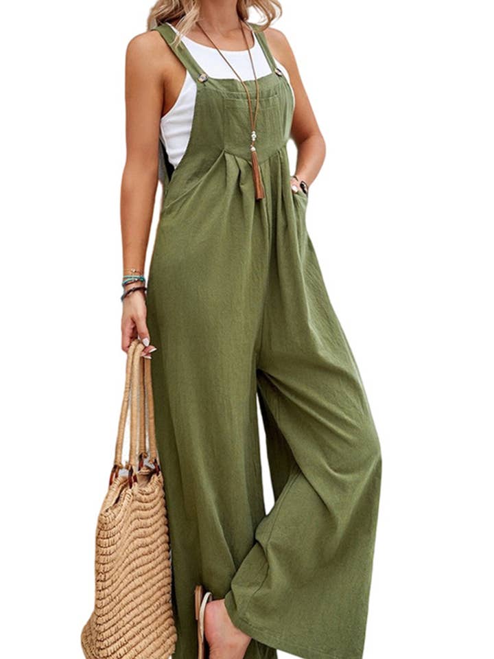 LINEN JUMPSUIT