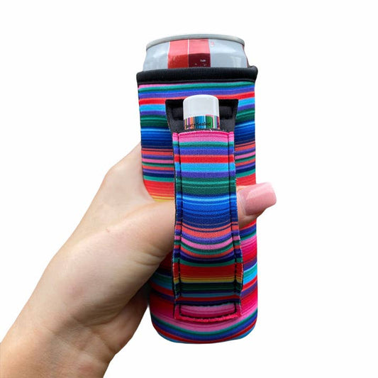 Pink Serape 12oz Slim