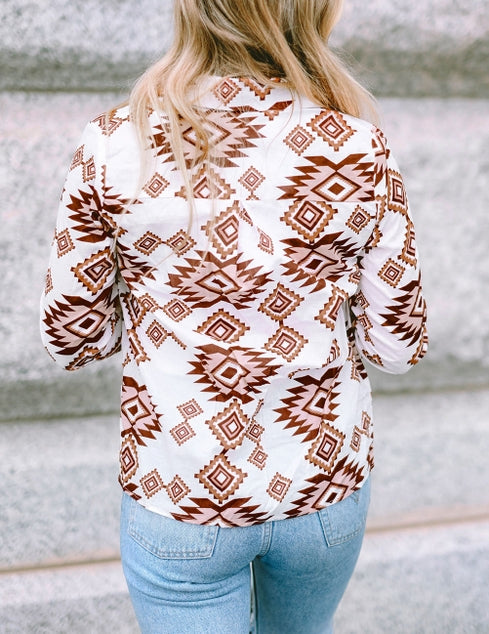 AZTEC BUTTON DOWN