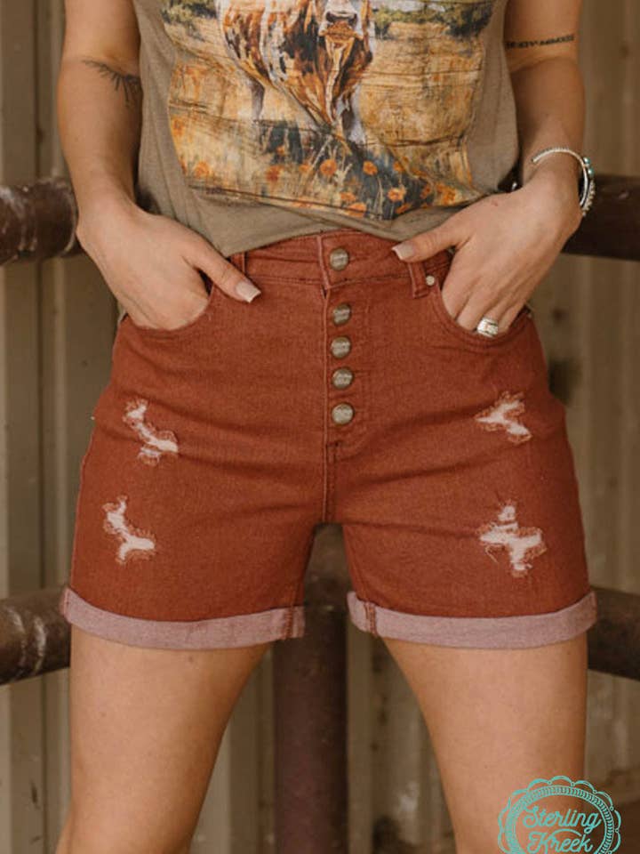 Tennessee Walking Shorts Rust