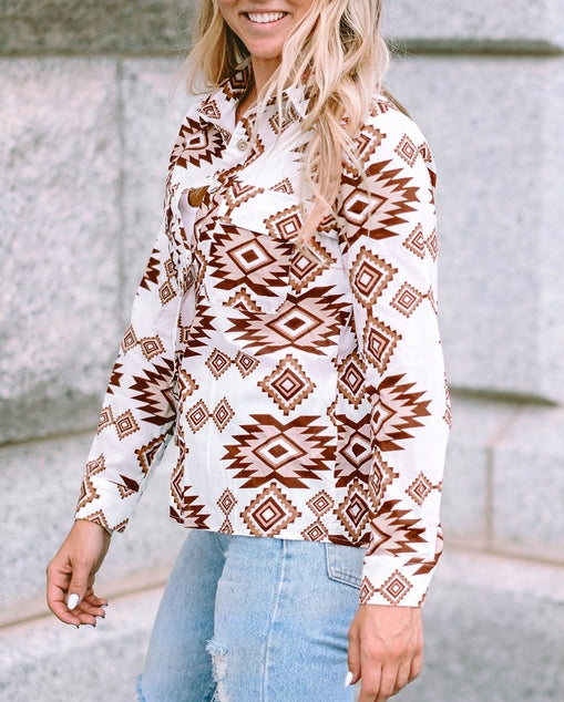 AZTEC BUTTON DOWN