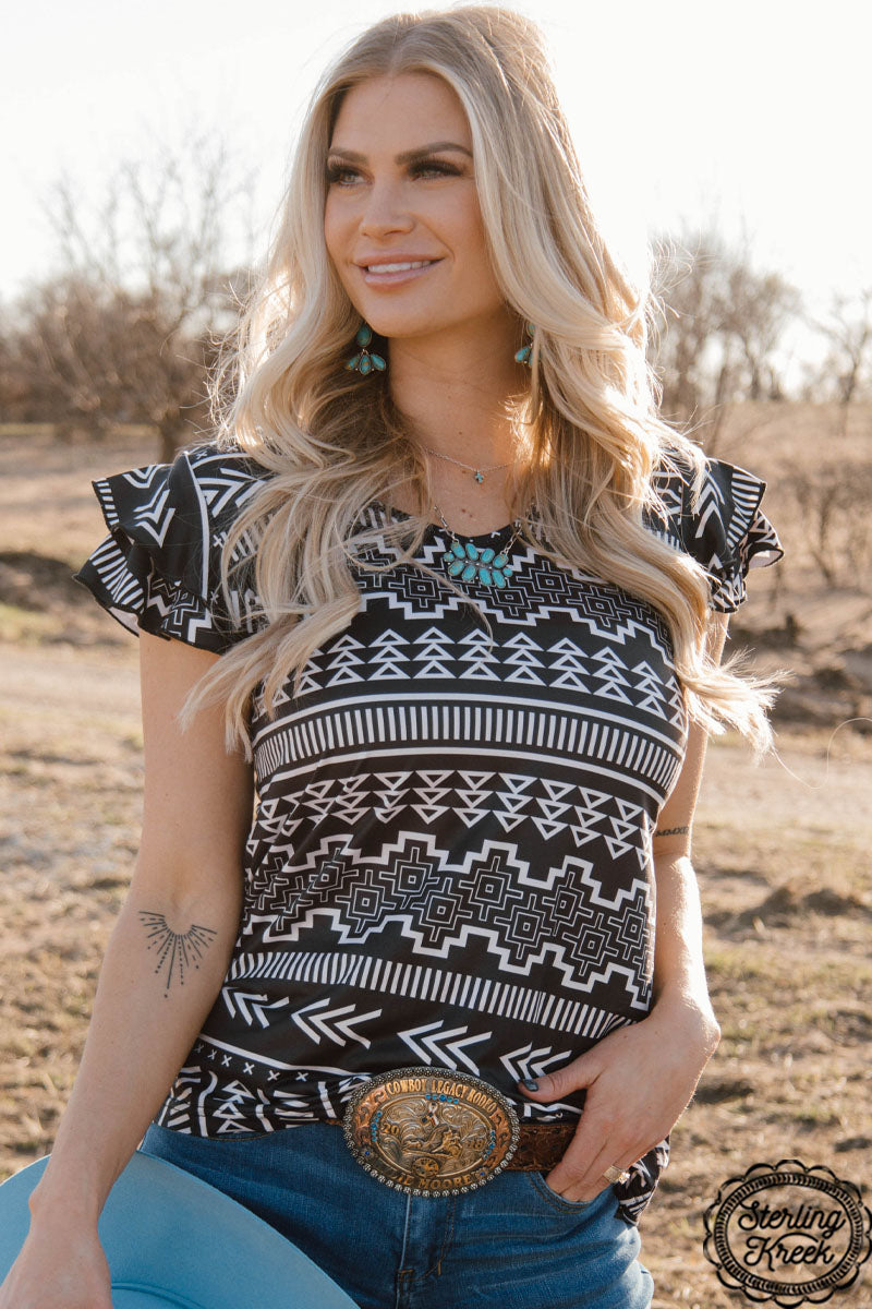 TRIBAL QUEEN TOP