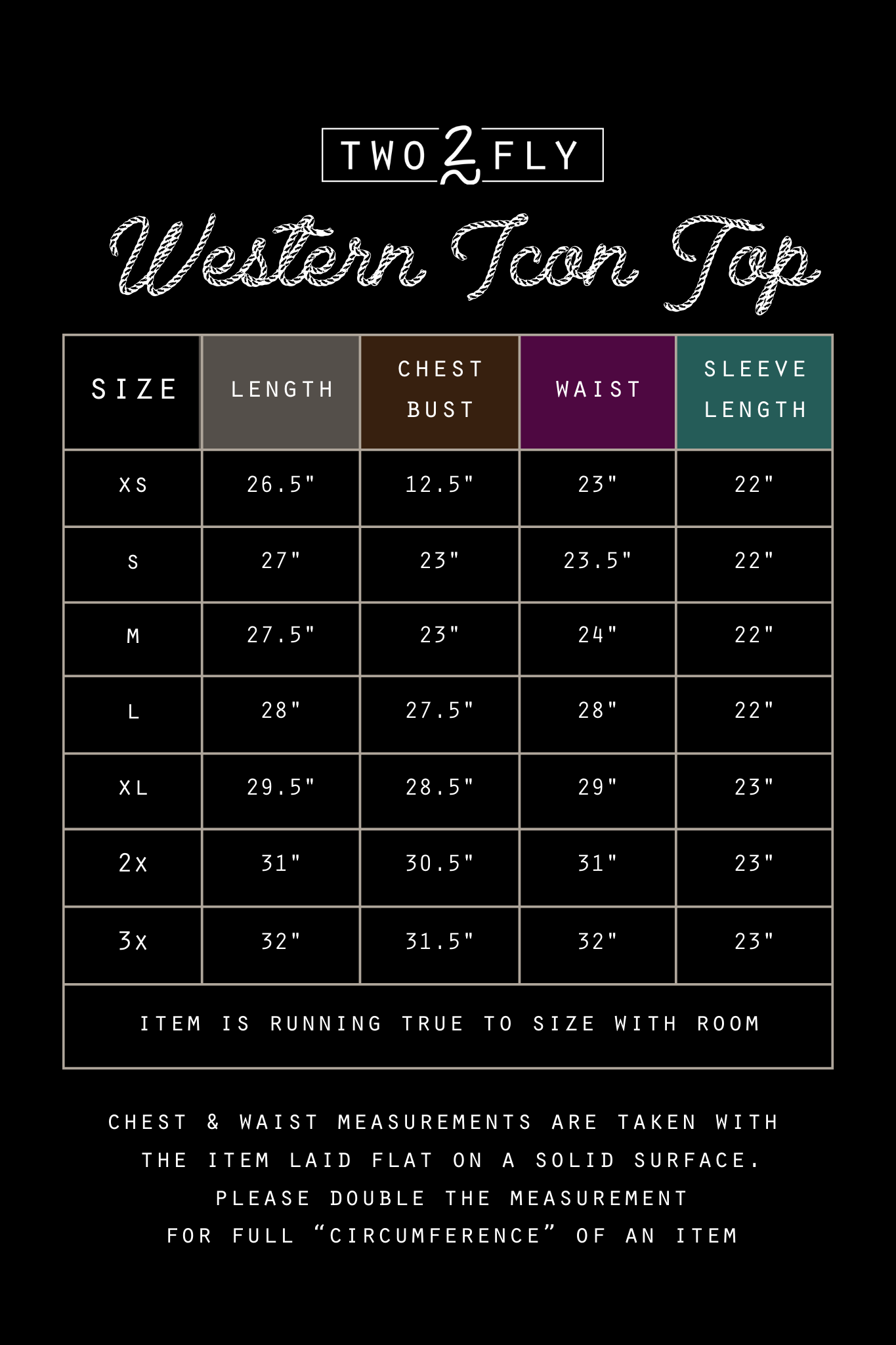 WESTERN ICON PLISSE TOP [2X-3X ONLY]