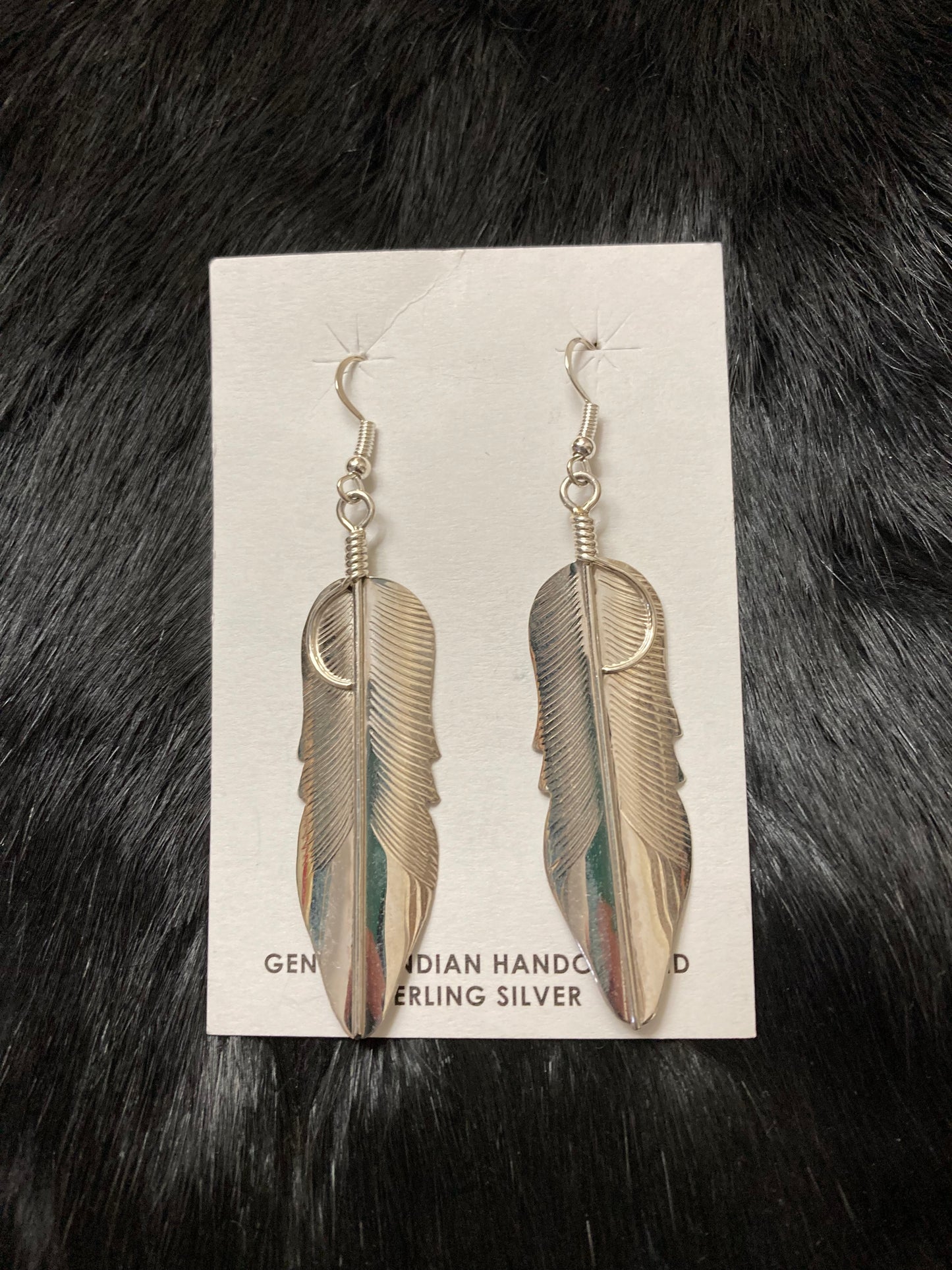 Chester Charley Feather Earrings